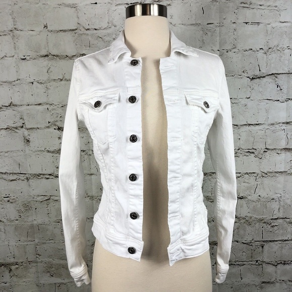 ag white denim jacket